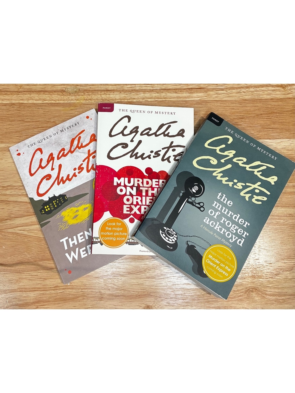 Agatha Christie Bundle - 3 books NWOT